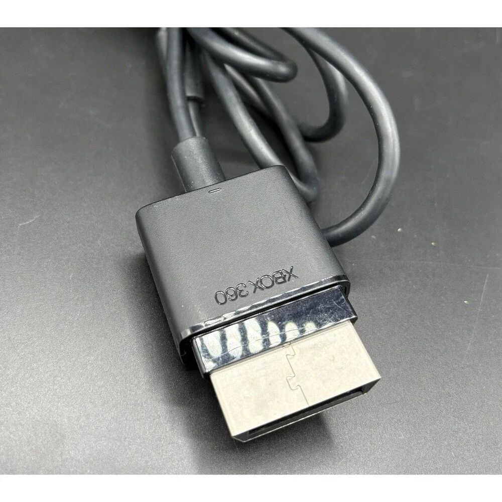 Genuine Microsoft Xbox 360 Composite Video A/V Cable X821376-002 X821376-001